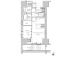 ONE ROOF RESIDENCE TAMACHIの間取り図画像