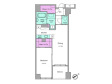 レジディア日本橋浜町の間取り図画像