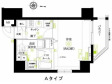 新品家具付きマンション芝3の間取り図画像
