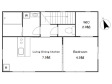 メゾン四谷一丁目C棟の間取り図画像