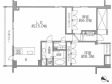 レジディア北新宿の間取り図画像