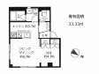 グレイスコート月島の間取り図画像