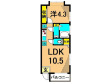 スプレンドーレ武蔵小山の間取り図画像