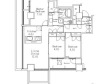 MFPR目黒タワーの間取り図画像