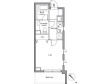 レジディア赤坂の間取り図画像