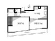 エスポワール目黒の間取り図画像