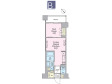 クレストコート渋谷笹塚の間取り図画像