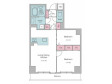新品家具付きマンション大塚17の間取り図画像