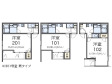 レオネクストシルビー赤坂の間取り図画像