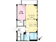 ラシーネ北新宿の間取り図画像