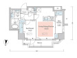 アーバネックス西新宿Ⅱの間取り図画像