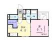 メゾンブランドブランの間取り図画像