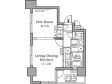 レジディア広尾南の間取り図画像
