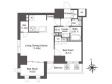 ミリアレジデンス蔵前の間取り図画像