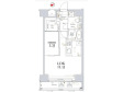 Log浅草の間取り図画像
