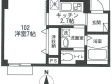 ブランミュール神楽坂の間取り図画像