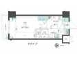 フェニックス市谷本村町の間取り図画像