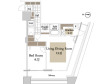 コンシェリア西新宿 TOWER’S WESTの間取り図画像