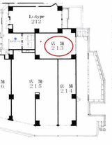 朝日白山マンション2階